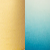 AGED BRASS w/ CERAMIC OMBRE BLUE swatch